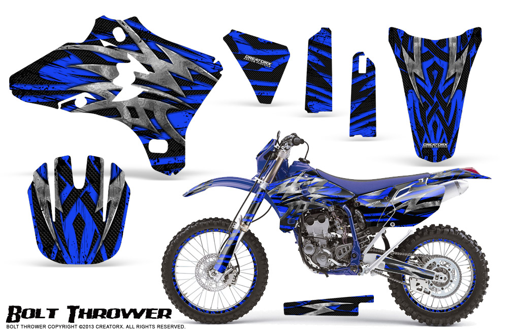 Yamaha YZ250 YZ450 03-05 WR250 WR450 05-06 Bolt Thrower Blue NP Rims